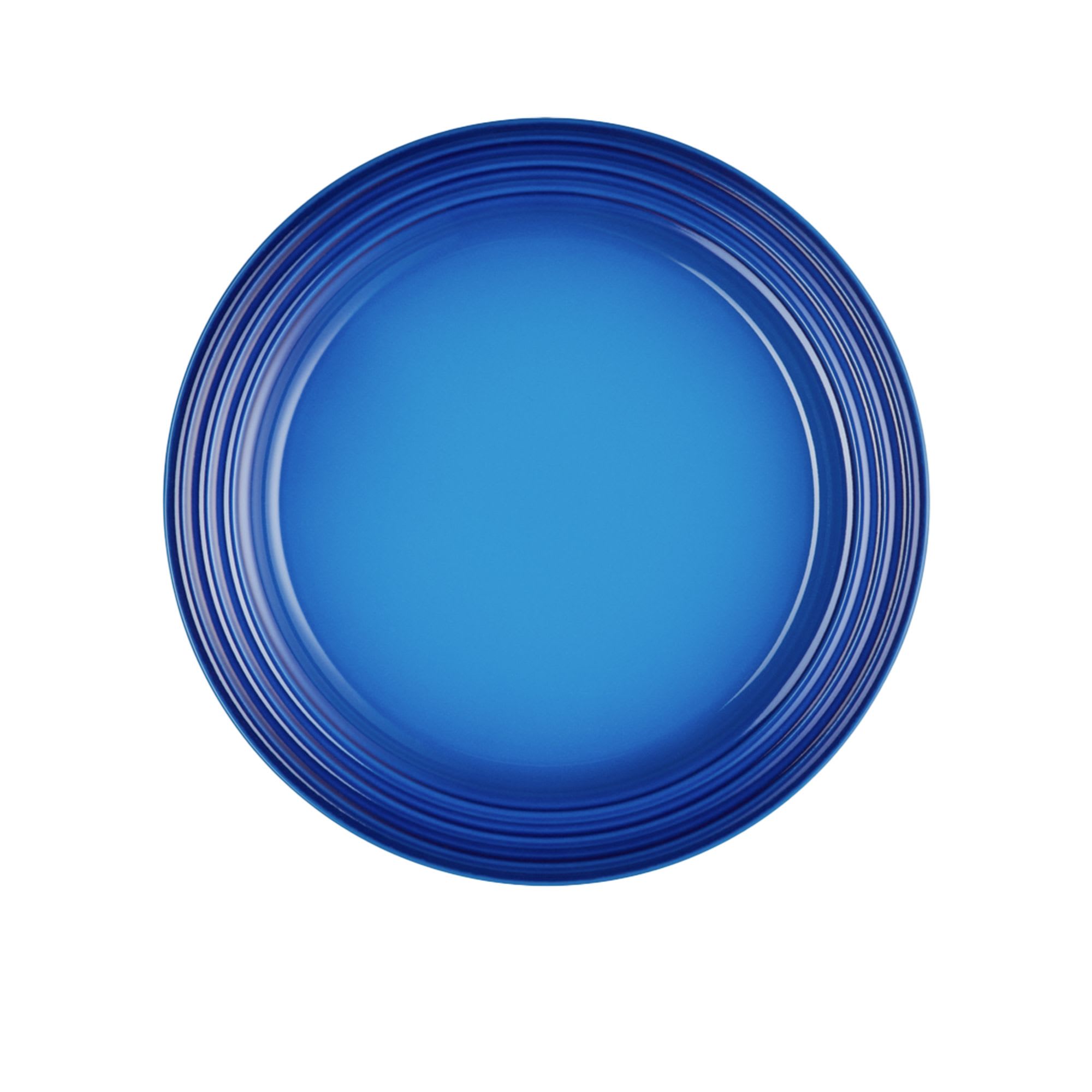 Le Creuset Stoneware Salad Plate 22cm Azure Blue | Kitchen Warehouse